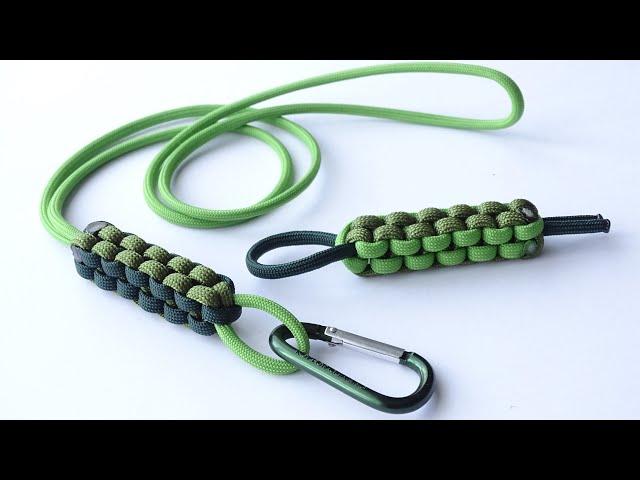 Must-Know Box Knot Wrapping Technique – Make a Perfect Paracord Lanyard and Keychain - DIY -CBYS