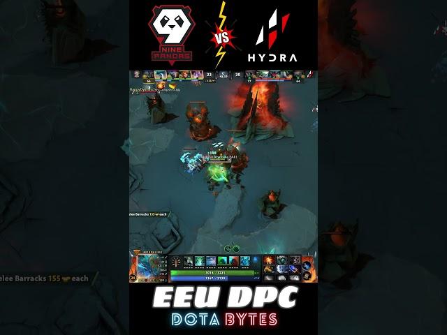 9Pandas vs Hydra  | EEU DPC  #dota2 #shorts