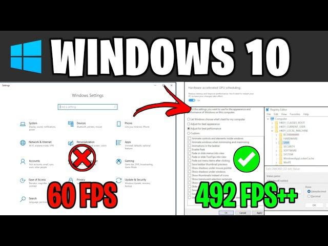 How To Optimize Windows For Gaming And Performance (2024) - Ultimate Windows Gaming Optimization