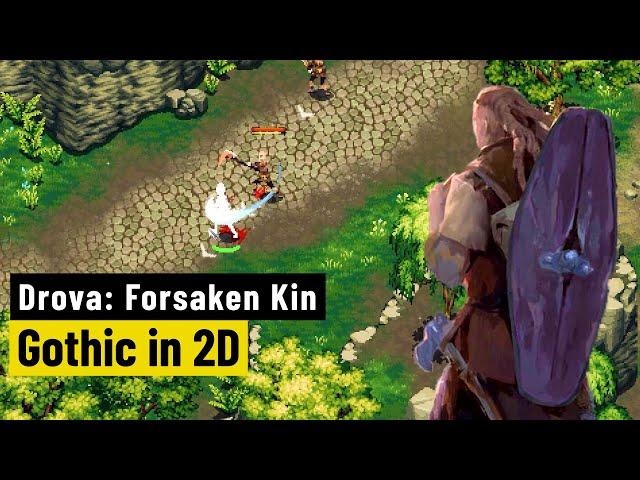 Drova - Forsaken Kin | PREVIEW | Das Gothic-Remake dauert noch? Dann spielt doch das 2D-Gothic!