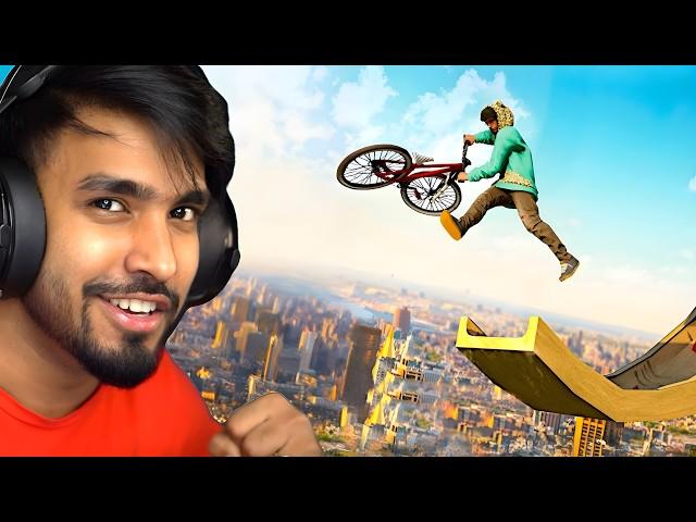 I BECOME A CYCLE STUNT MAN | TECHNO GAMERZ