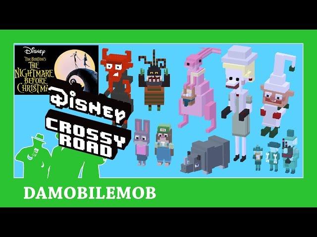  Disney Crossy Road The Nightmare Before Christmas Update ALL SECRET CHARACTERS Unlocked