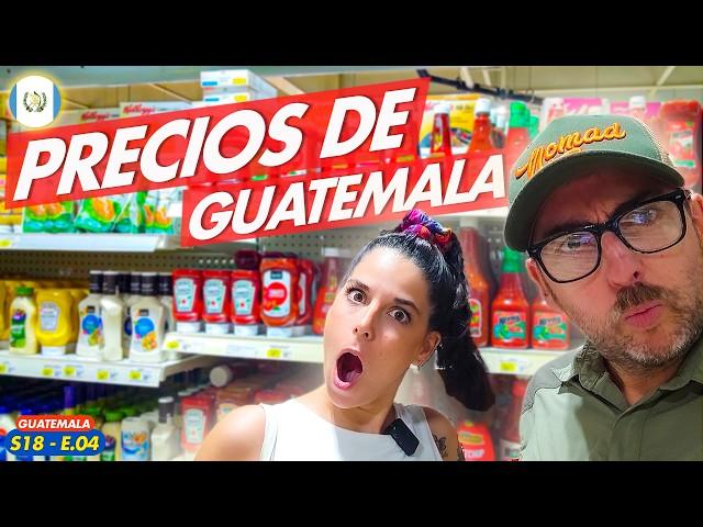  precios y artículos de un SUPERMERCADO de GUATEMALA  ¿qué venden?