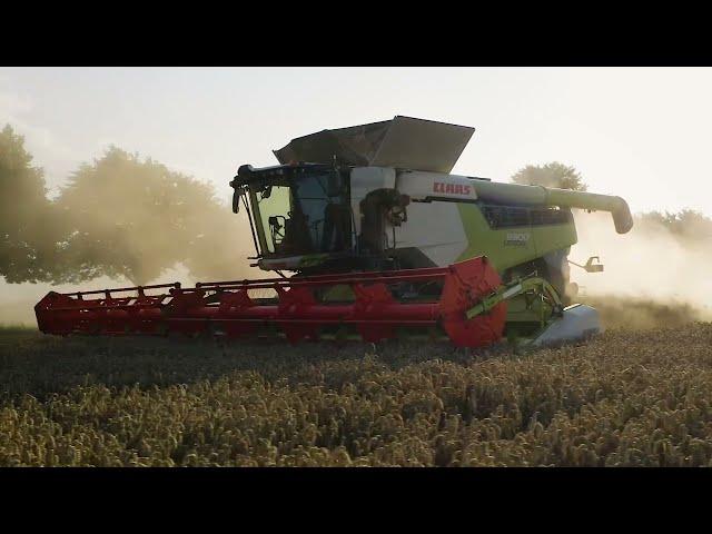 GRÖßTER CLAAS Drescher - Lexion 8900 | Terra Trac | Hawe Überladewagen | 4K