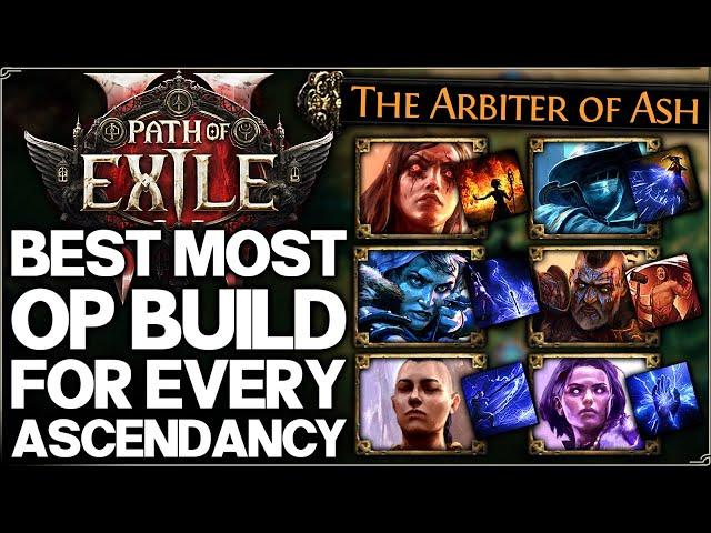 Path of Exile 2 - New Best HIGHEST DPS Build For EVERY Ascension & Class - Most OP Builds Guide!