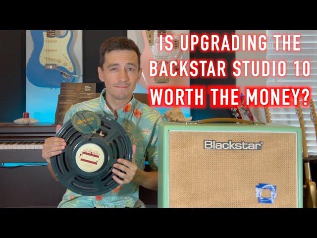 Blackstar Studio 10 Speaker and tube upgrade!