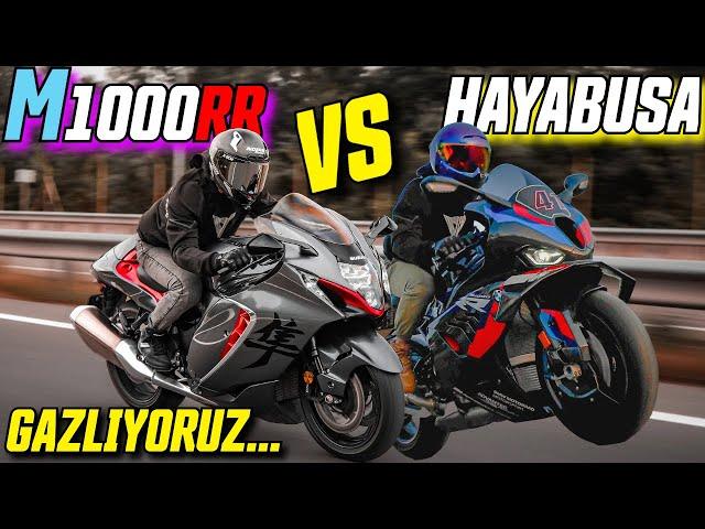 BMW M1000RR VS 2 HAYABUSA  NASIL GAZLAR :) OTOBAN VLOG