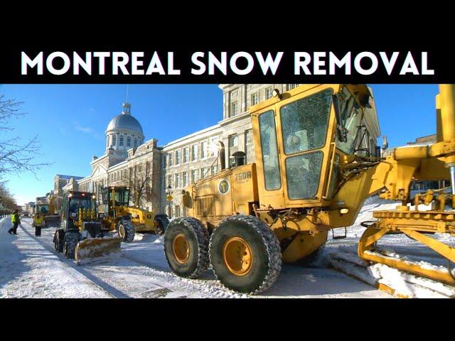 Montreal Snow Removal is an Amazing Logistical Achievement