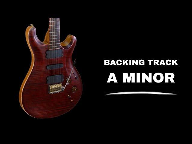 Powerful Melodic Guitar Backing Track Jam in A Minor | 86 bpm