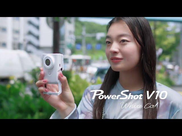 Canon PowerShot V10 Now Comes in White | Compact Vlogging Camera