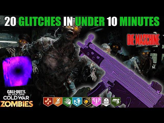 Cold War Zombies: All Working Die Maschine Glitches 2023 (AFTER ALL PATCHES)