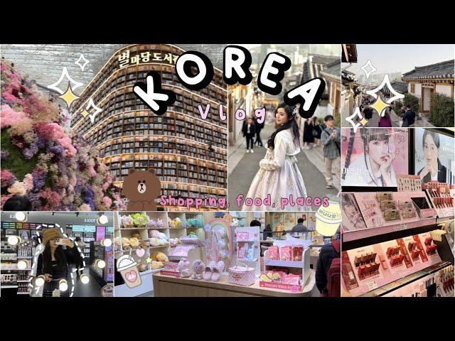 KOREA Vlog , spring 2023, food, shopping, attractions 