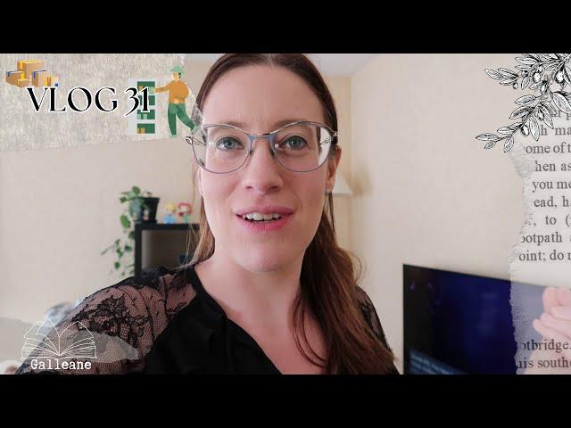 VLOG LECTURE | Jour J, rangement et montages de meubles