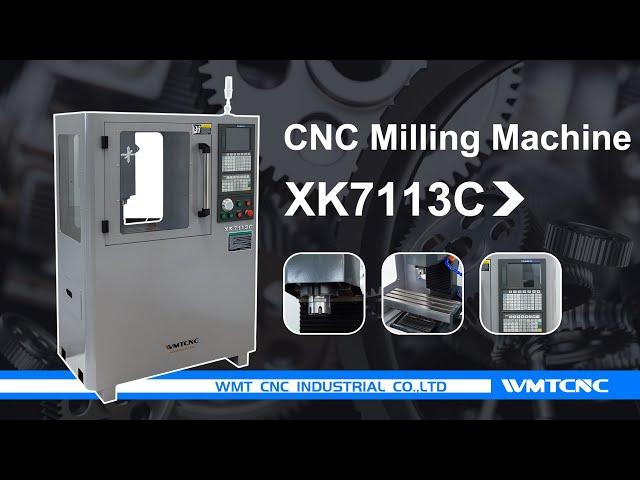 Mini CNC Milling Machine XK7113C with Siemens 808d