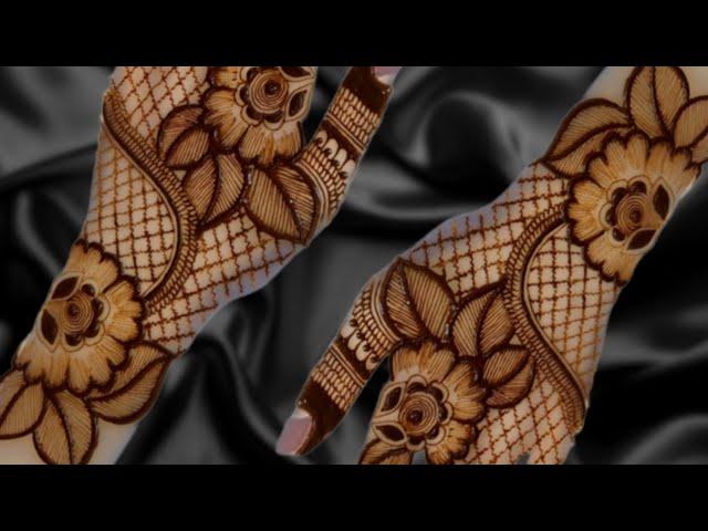 Very Easy latest mehndi designs for back Hand ll New Arabic Mehndi designs ll Front Hand Mehndi