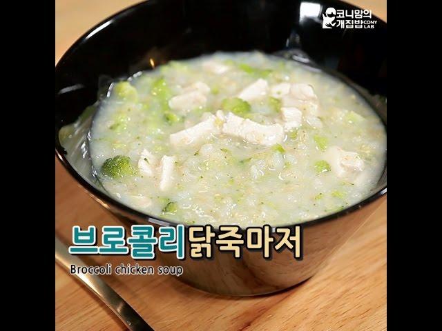 코니맘의 개집밥 - 브로콜리 닭죽마저