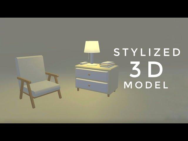 Stylized 3D Model | 3D Animation | 3D Modeling | Prisma 3D | Low Poly 3D model | Animation