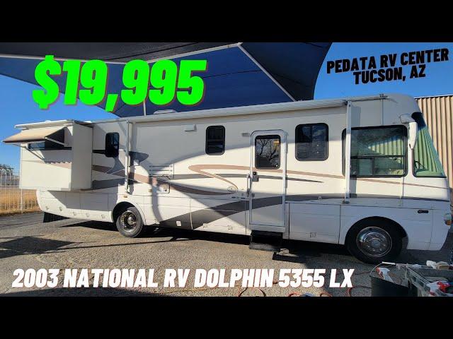 $20,000 Gas Class A?!? 2003 National RV Dolphin 5355LX Video Walkthrough!