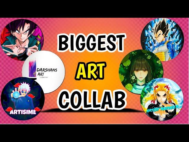 BIGGEST ART COLLAB OF 2025 | Drawing Kakuzu From Akatsuki