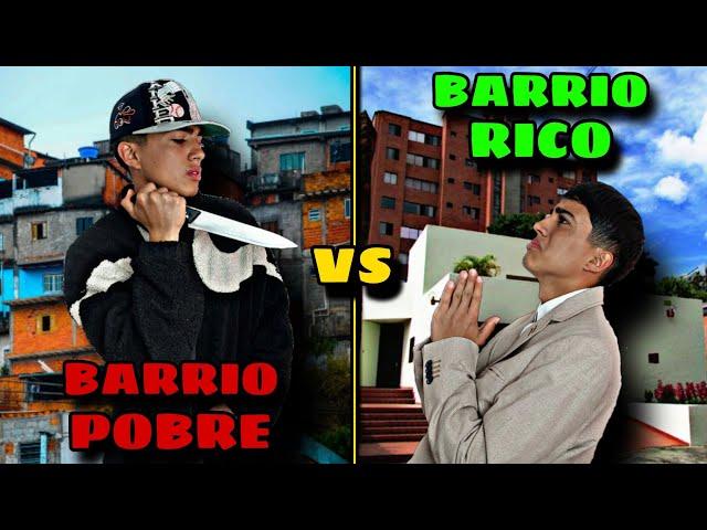 BARRIO POBRE vs BARRIO RICO ¿como se vive? | Albraith