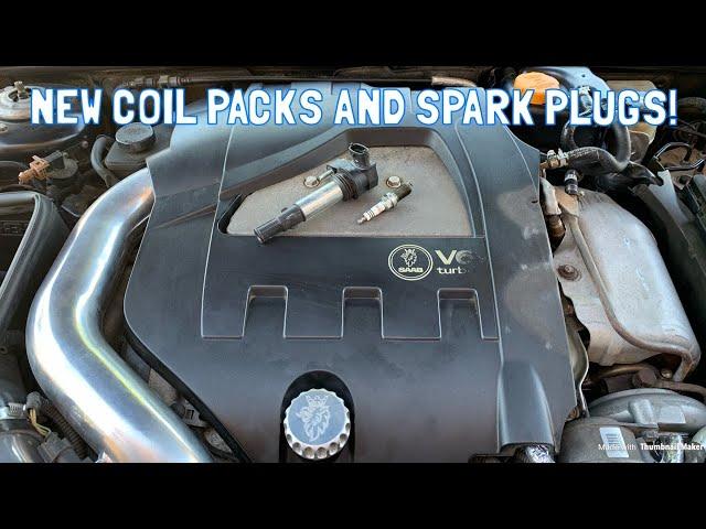 Saab 9-3 Turbo X (V6) Spark Plug and Ignition Coil Replacement