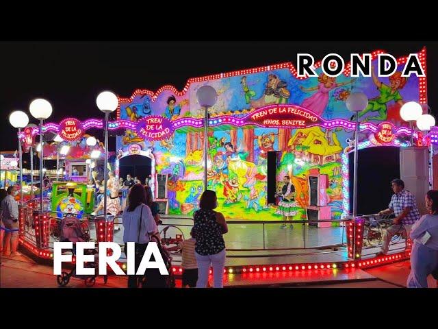 Atracciones Feria de Septiembre Ronda 2021