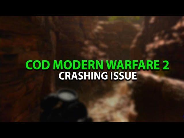 Modern Warfare 2 Crash Fix, Nvidia Reflex, Error Code 0x887A0005