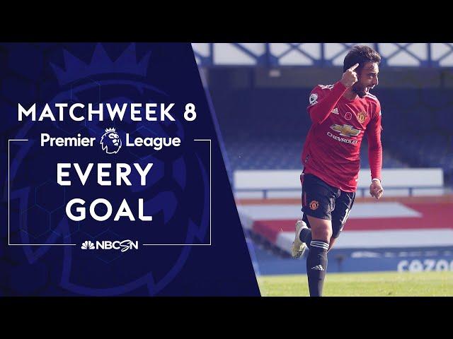 Every Premier League goal from 2020-21 Matchweek 8 | NBC Sports