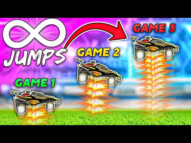 Rocket League, but every game you get MORE JUMPS