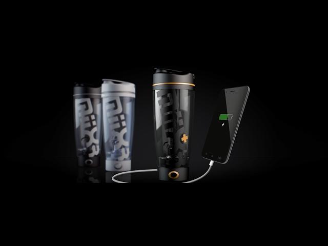 PROMiXX MiiXR - The World's Most Powerful Shaker Bottle, Charges Your Phone!