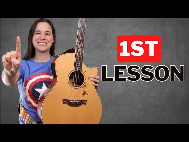 Must See First Acoustic Guitar Lesson for Beginners