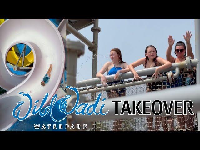 WILD WADI WATERPARK TAKEOVER!