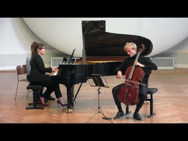 Martin Egidi & Chiara Opalio : R. Schumann, 5 Stücke im Volkston op.102 - II. Langsam