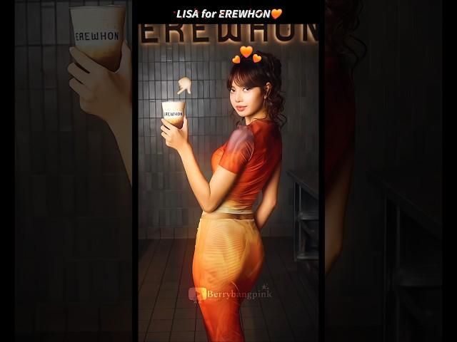 Lisa making Thai up the world  LISA for EREWHON️ #shortsviral #lisa #lalisa #lisamanoban #edit