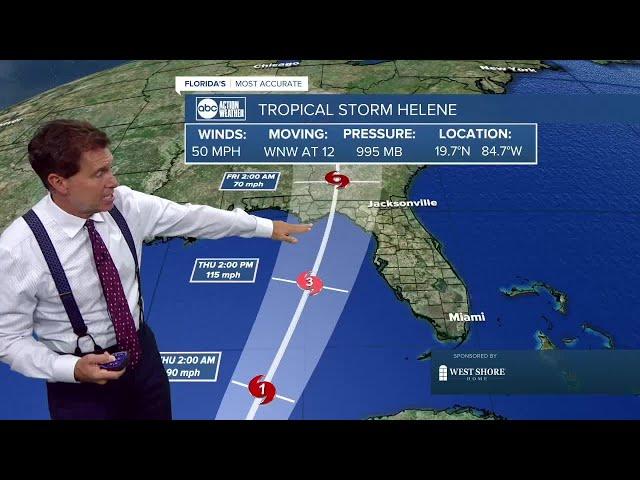 Tracking the Tropics | Hurricane warnings issued for Florida costal areas. #weather #abcactionnews