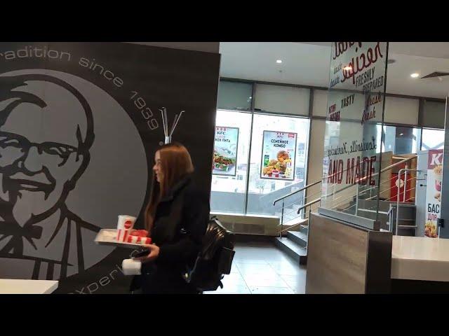 KFC in Minsk Belarus  (Cost Of Living, Prices, Menu, Walk Through)