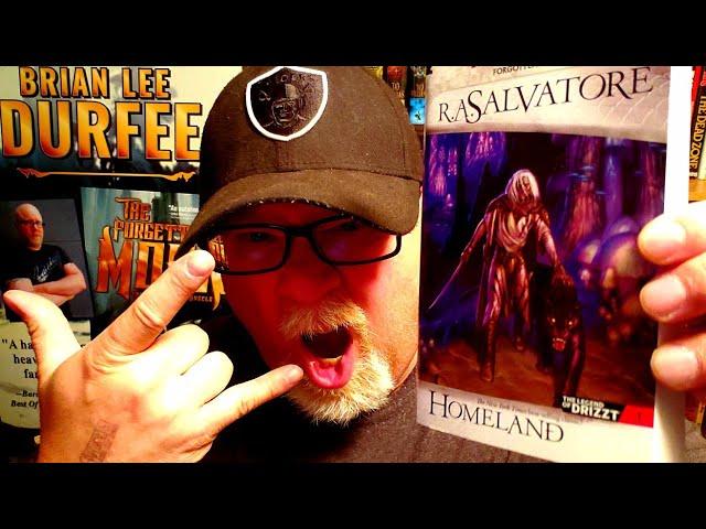 HOMELAND / R. A. Salvatore / Book Review / Brian Lee Durfee (spoiler free) Legend Of Drizzt