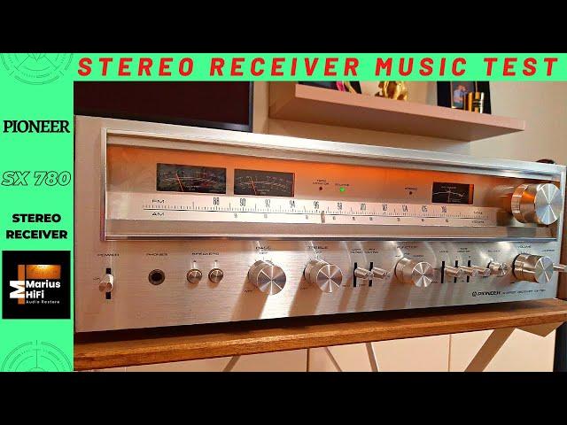 HiFi Stereo Receiver Music Test | Pioneer SX 780