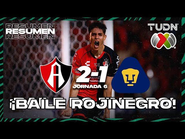 HIGHLIGHTS | Atlas vs Pumas | Liga Mx -Apertura 2024 - Jornada 5 | TUDN