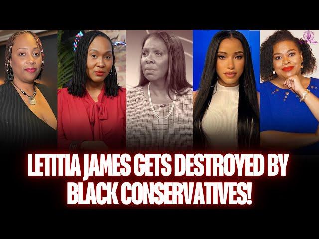 MAGA Black Conservatives SHUT UP Letitia James!