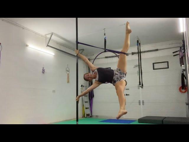 How to use a resistance band for pole conditioning