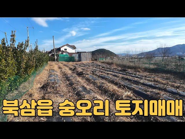 #934 칠곡군 북삼읍 숭오리 토지매매 133평 매매가8500만원 (도로변 전원주택단지 바로옆 토지! 전원주택 건축추천!)테라부동산