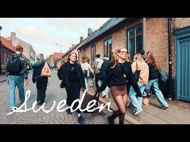 Lund, Sweden  4k Walking Tour | City Tour 2023 | All Tourist Attractions