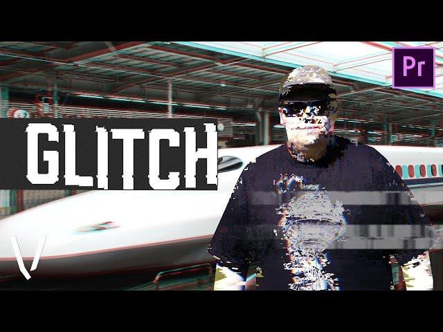 Masking GLITCH EFFECT in Premiere Pro - Glitch Mask Effect