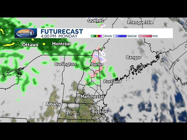 Video: Cool and cloudy with showers possible for some