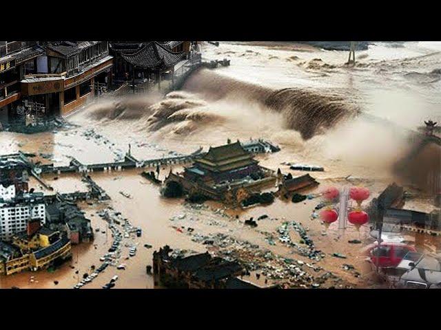 China devastated: Flood submerged basement killing 4 people, everything destroyed, people in pain