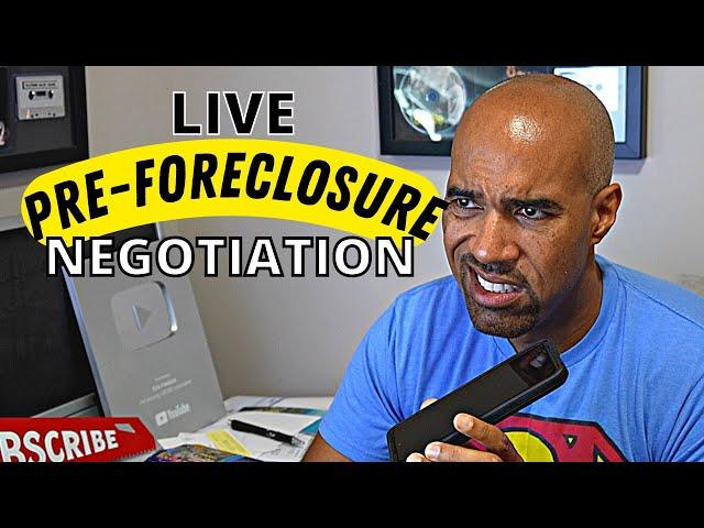 how to negotiate pre-foreclosure sellers-real estate deals