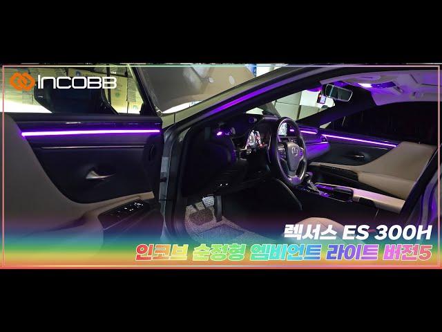 인코브(INCOBB KOREA) 렉서스 ES 300h(LEXUS ES 300h) 인코브 순정형 엠비언트 라이트 버전5