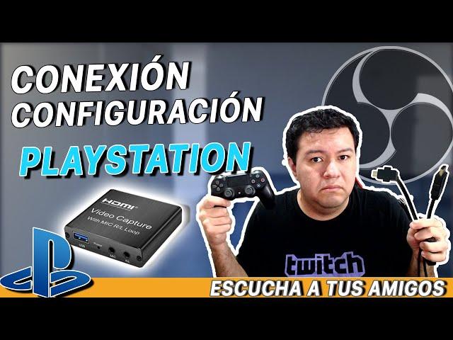 Como Conectar y Configurar Capturadora para hacer streams con PlayStation | Aletz84