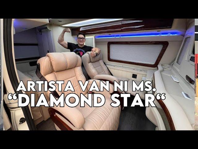 Diamond Star Maricel Soriano Artista van(Toyota Tourer) Manila Proofed by Atoy Customs